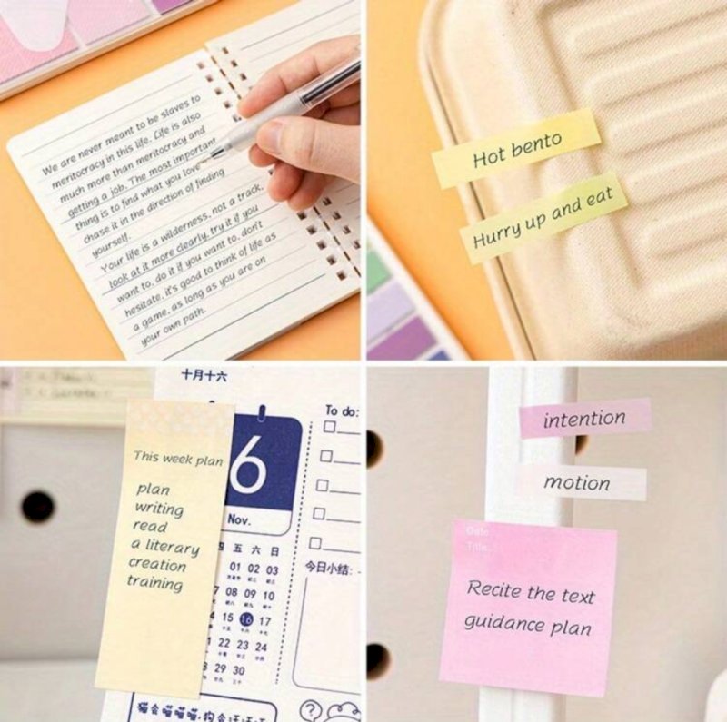 Sticky note book
