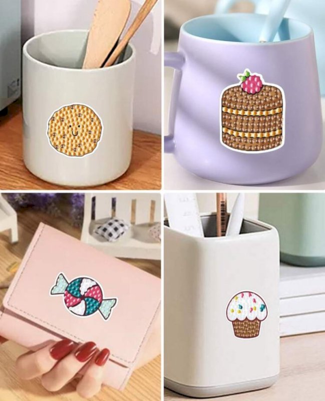 Diamond painting stickers