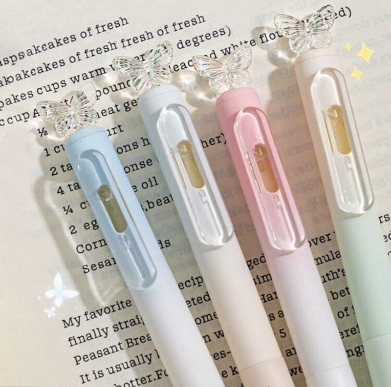 Butterfly pen