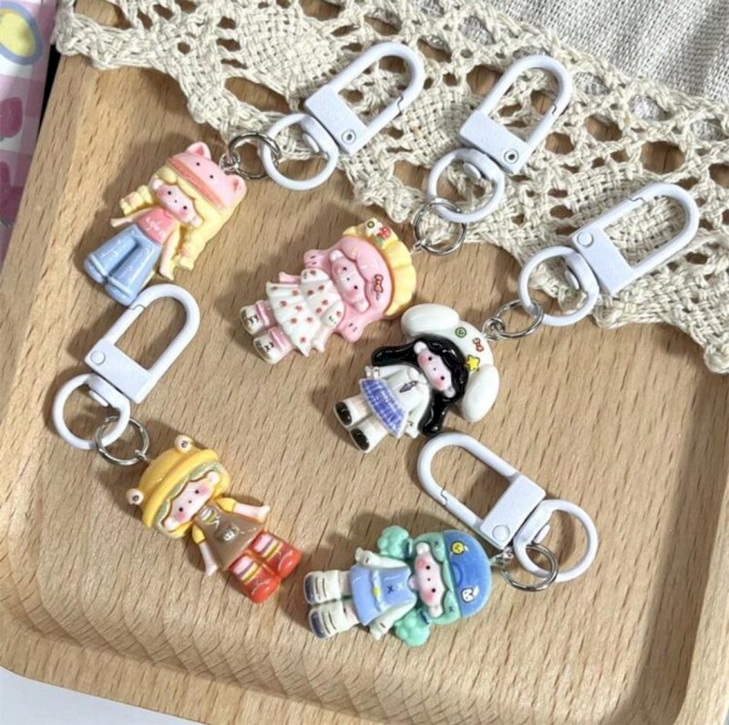 Keychains set - 5 Pcs