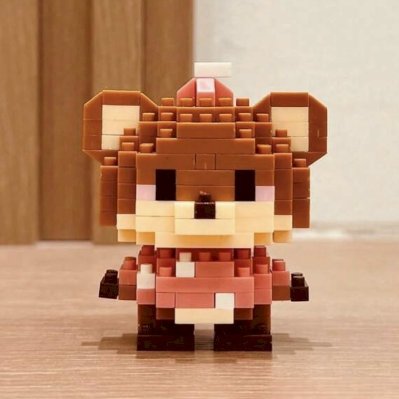 Lego cubes - bear