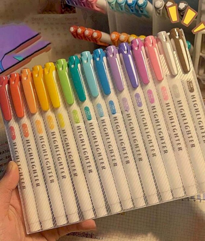 15 Pieces highlighter pens