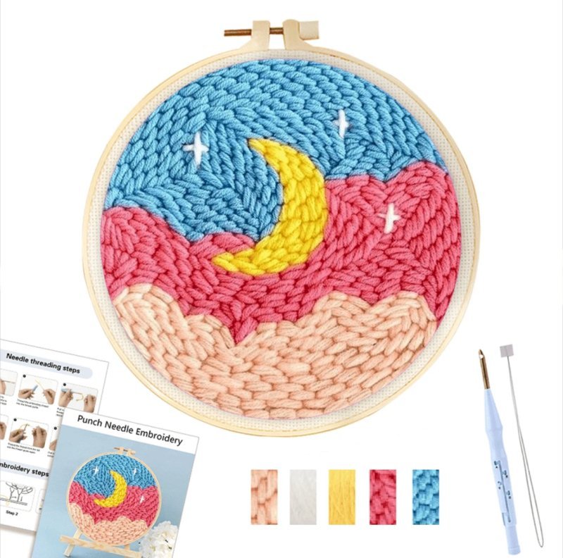 Poke embroidery set