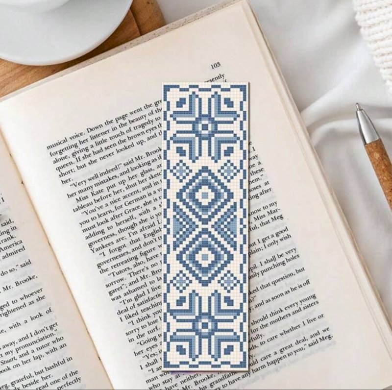 Cross stitch bookmarks