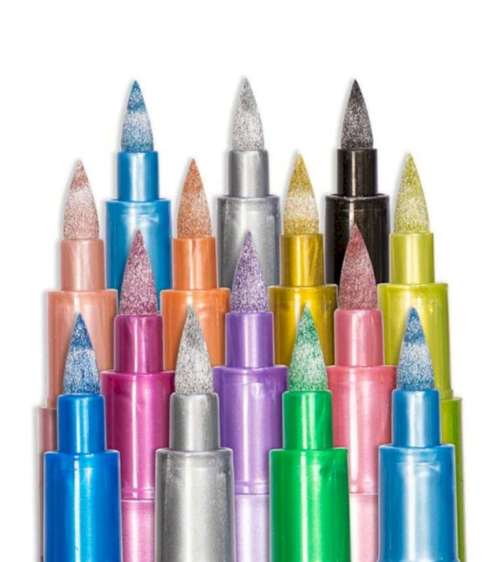 12 metallic pen set