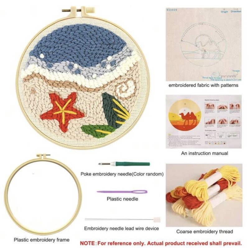 Poke embroidery set