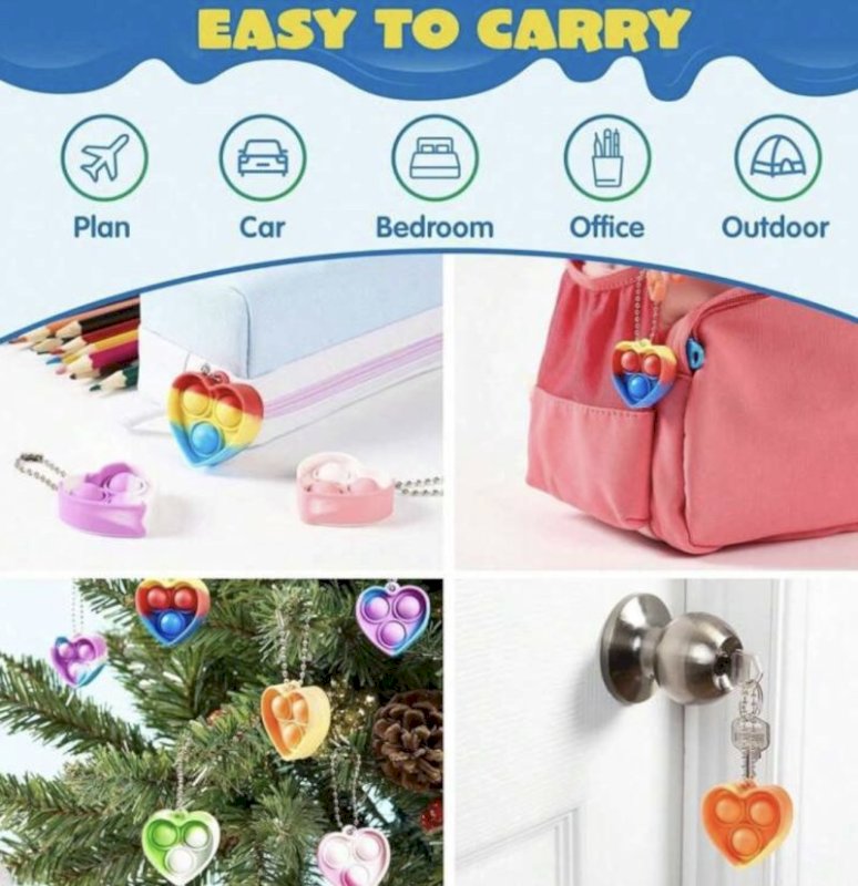 Keychains- 5 Pcs