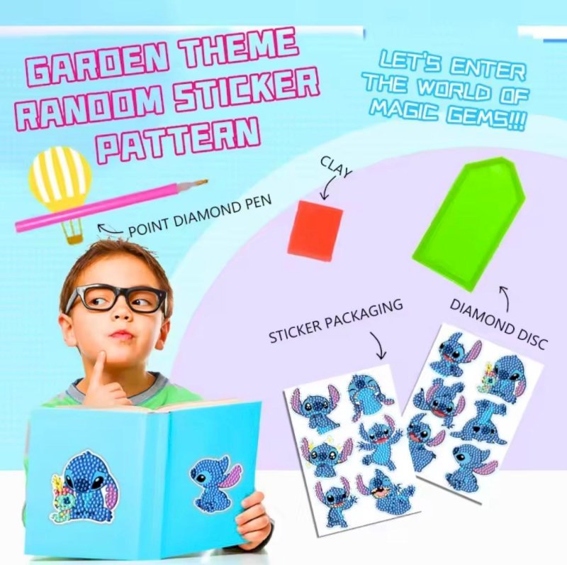 Diamond painting stickers