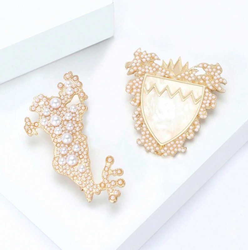 بروش وقلادة الخريطة