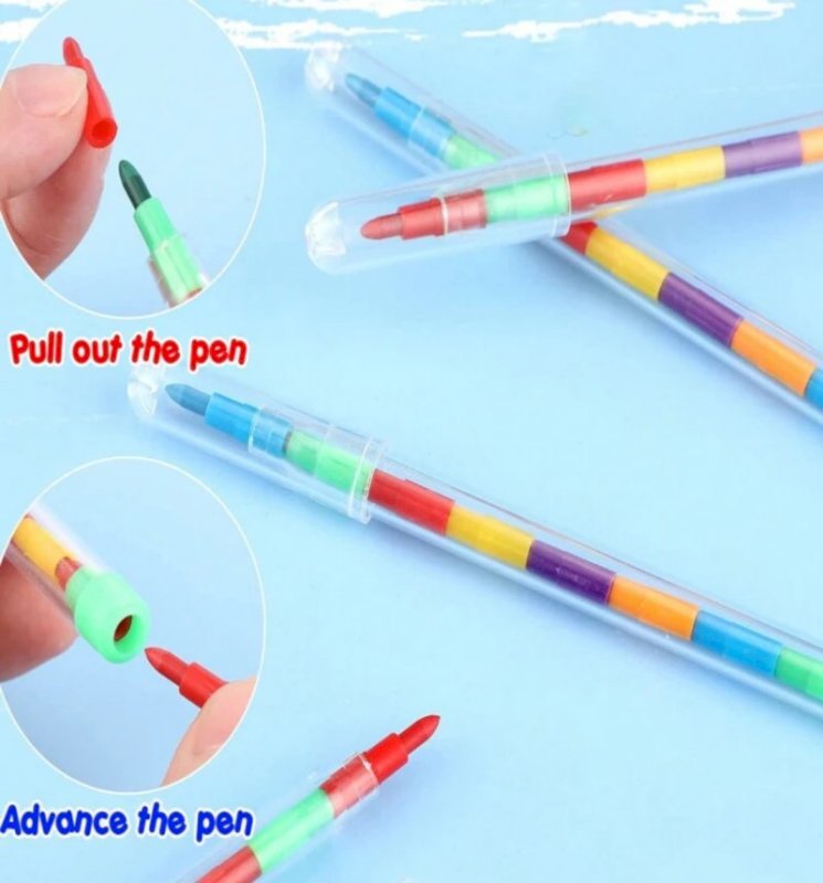 Crayon coloring pen