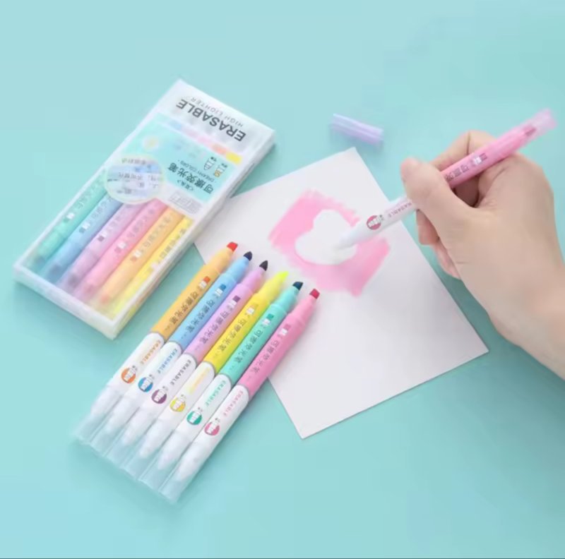 Erasable highlighter