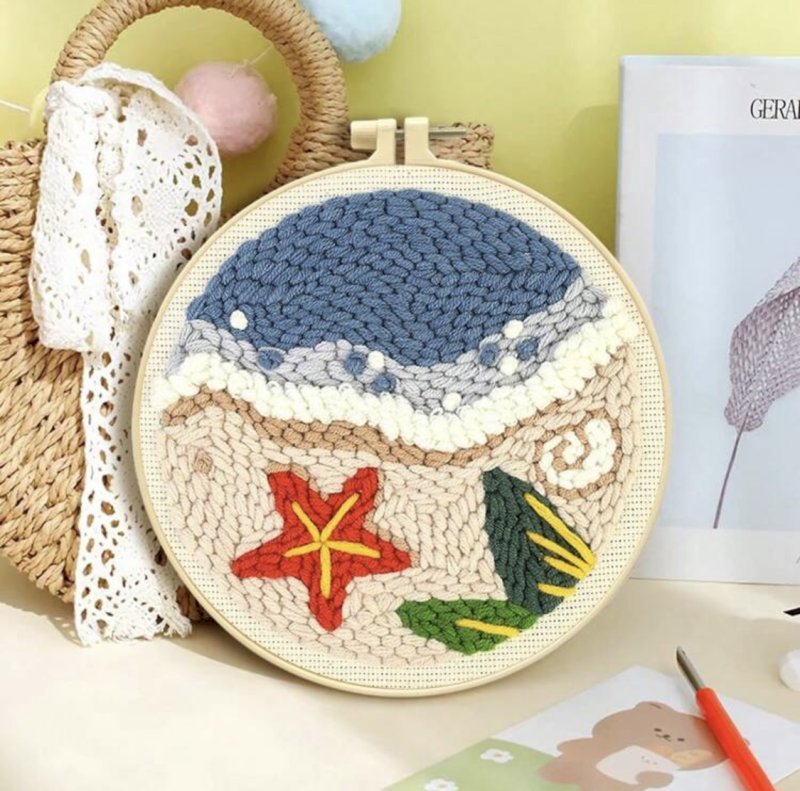 Poke embroidery set