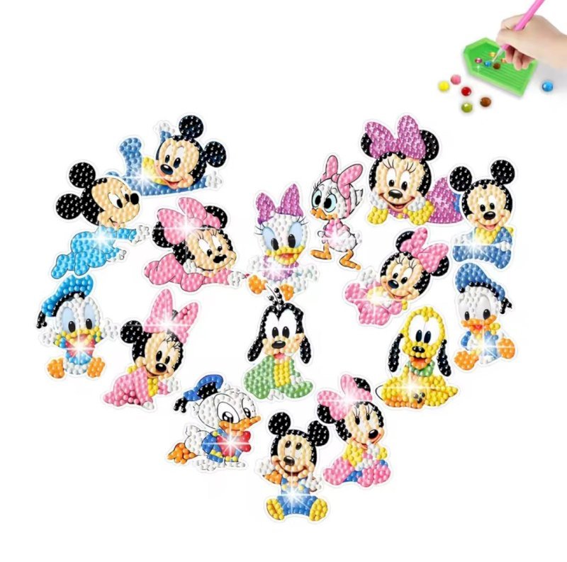 Diamond painting stickers