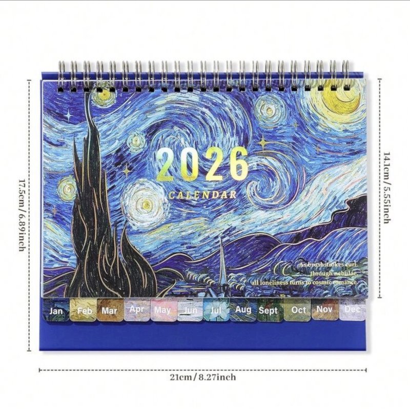 Vangogh calendar 2026