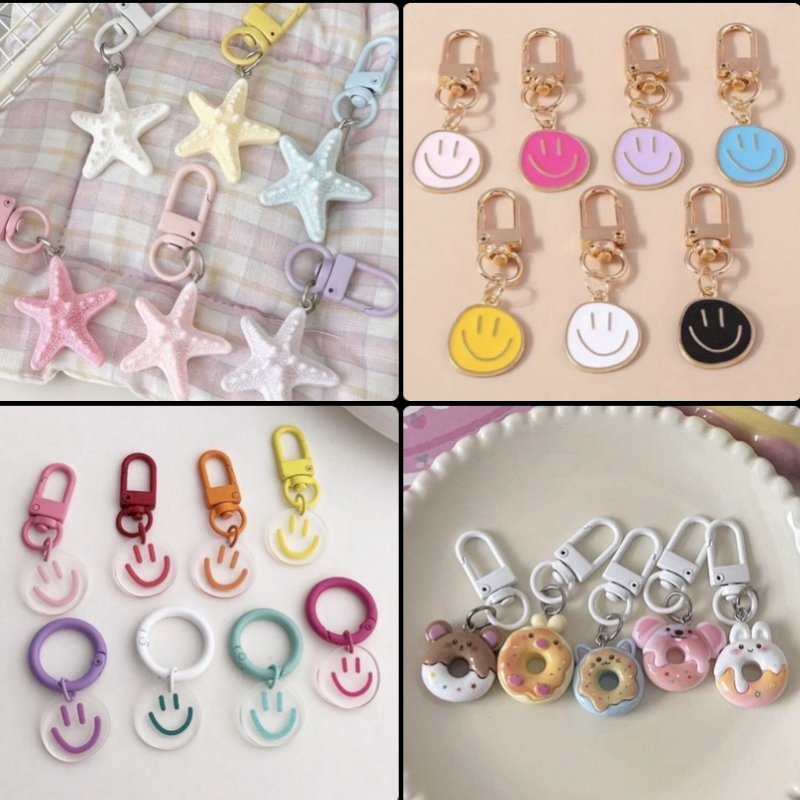 10 Pcs random keychains