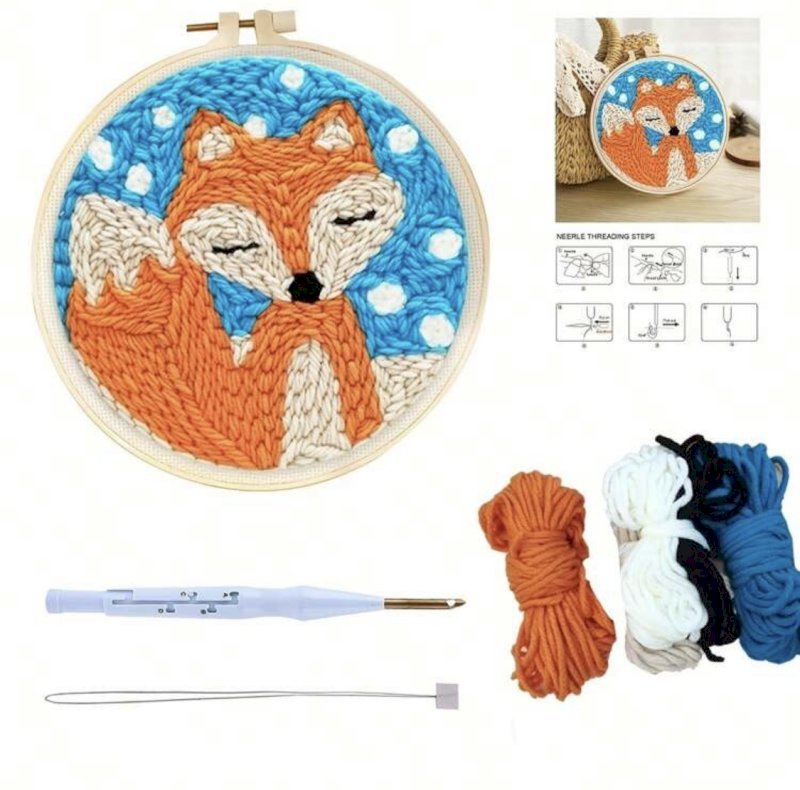 Poke embroidery set