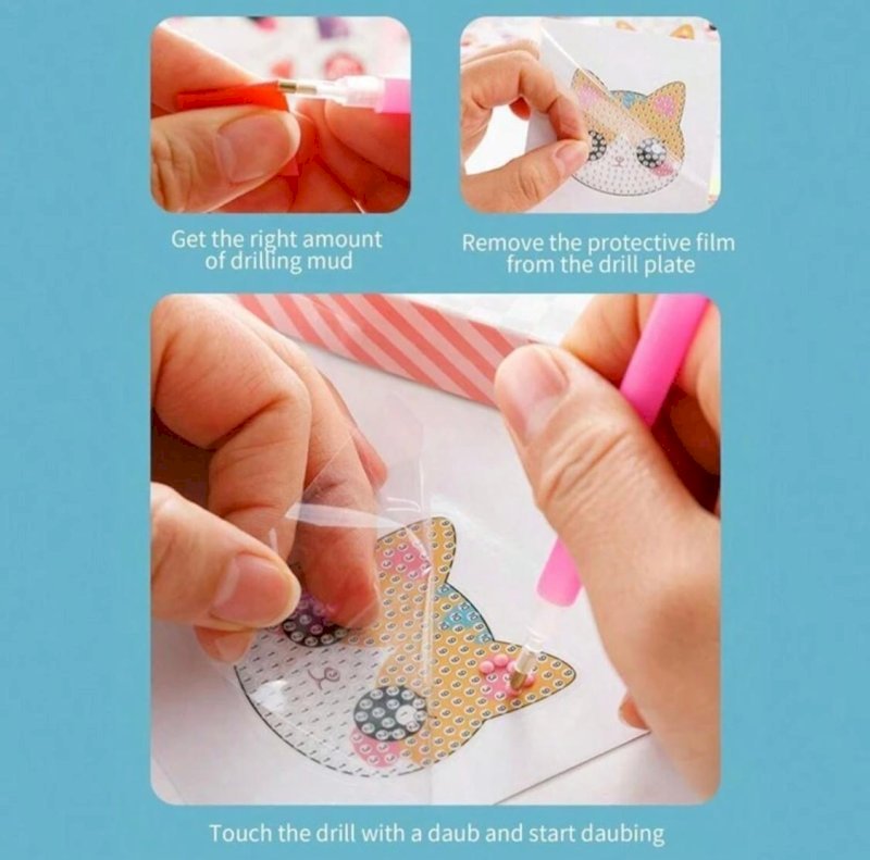 Diamond painting stickers