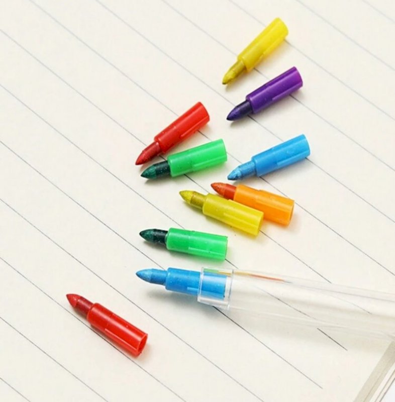 Crayon coloring pen