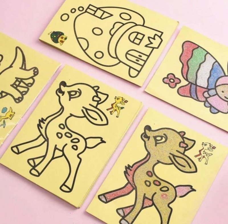 Sand painting 10 Pcs