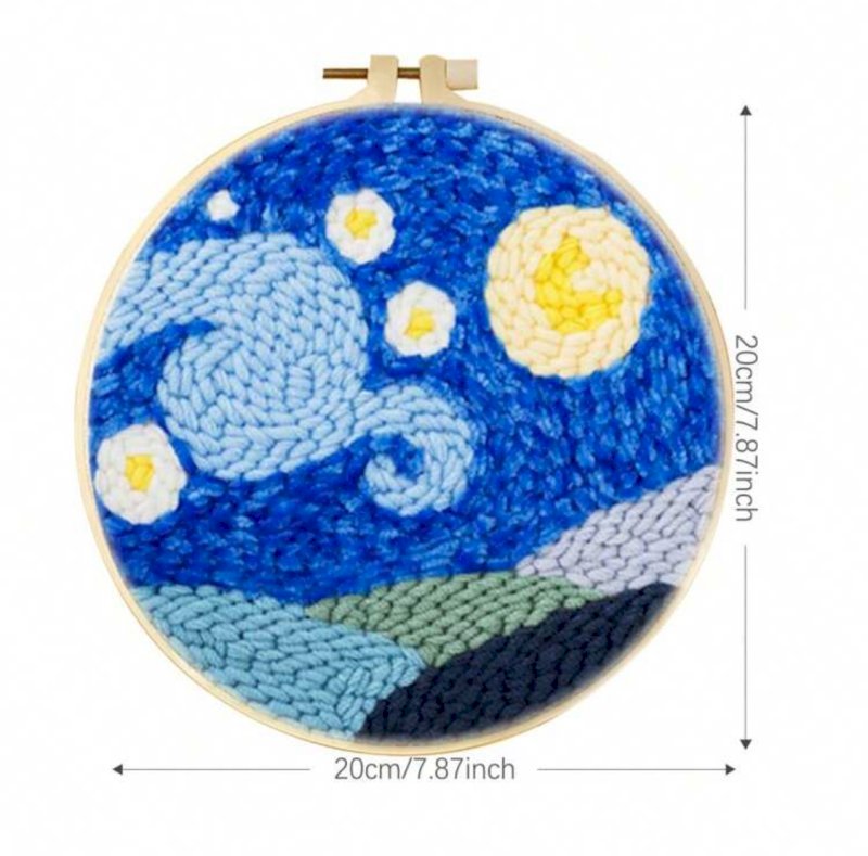 Poke embroidery set