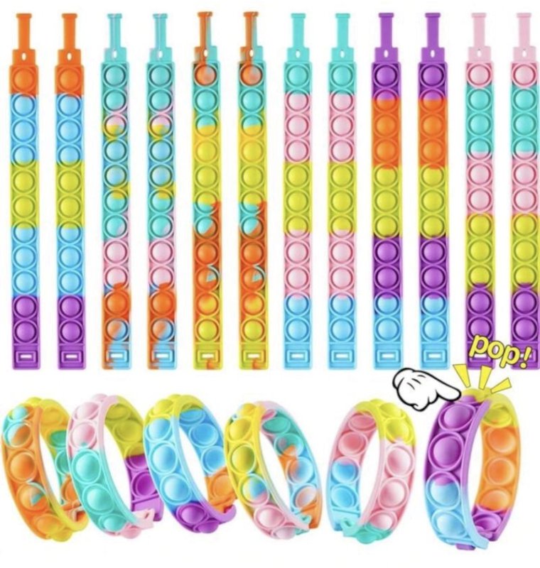 Pop it bracelets 10 Pcs