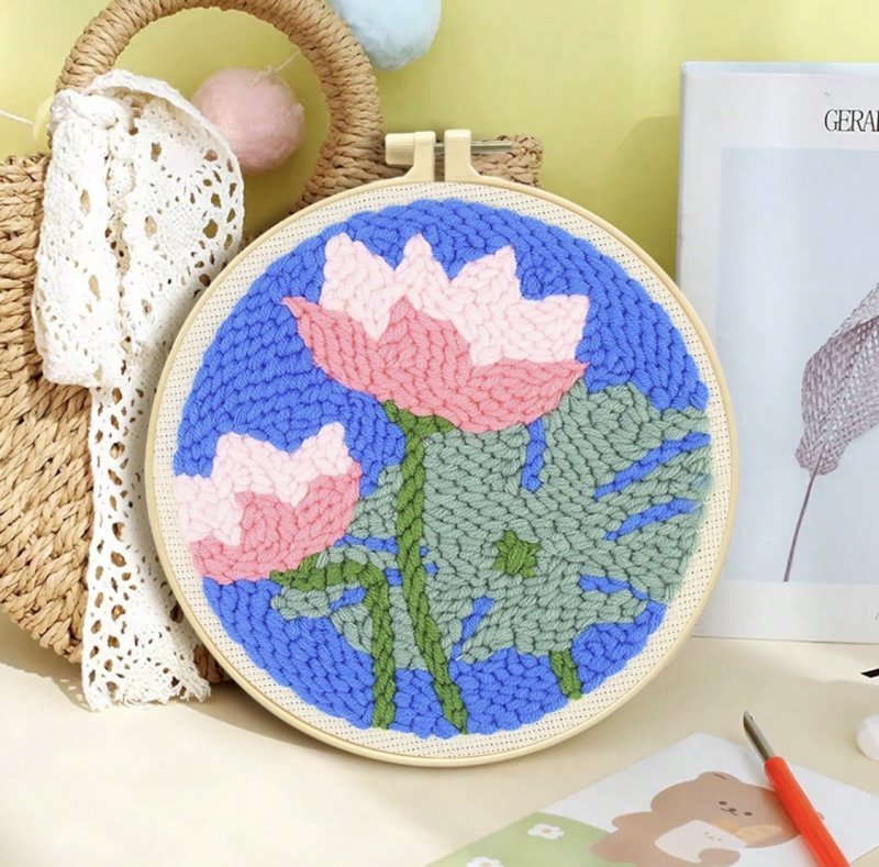 Poke embroidery set