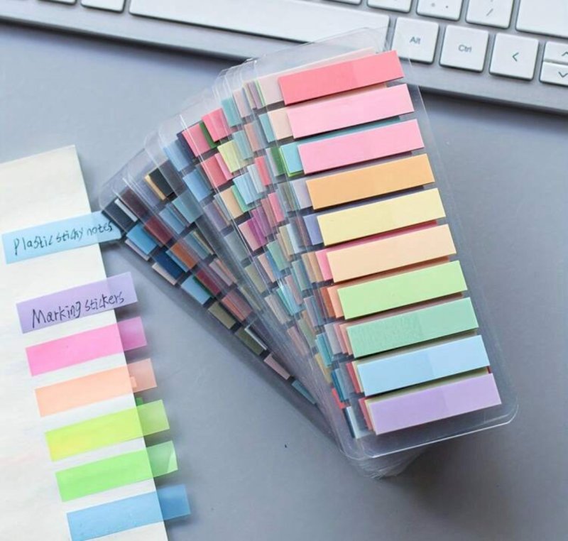 Sticky book mark