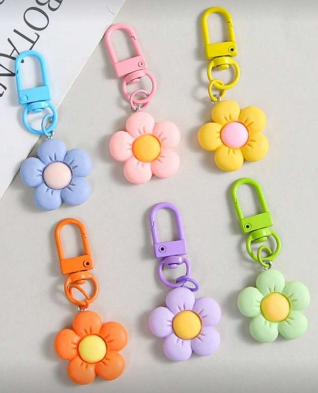 Keychains 6 Pcs