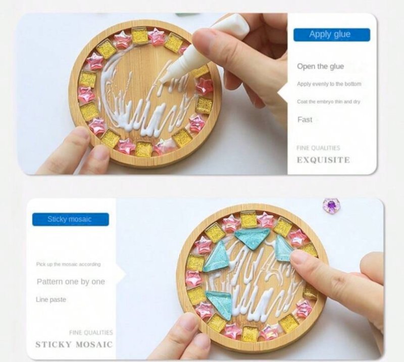 Mosaic craft set