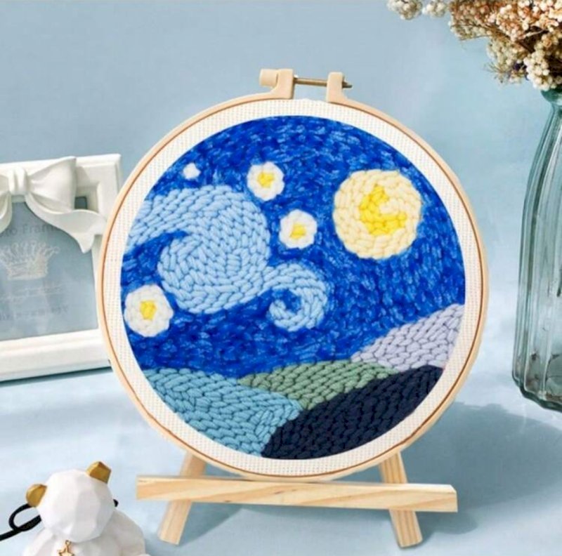 Poke embroidery set