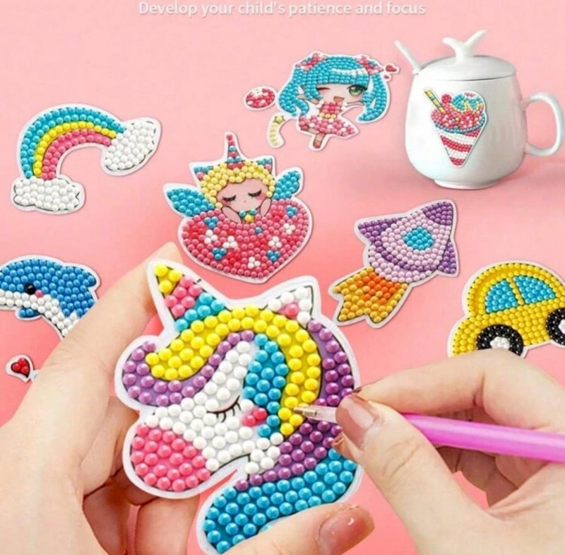Diamond painting stickers