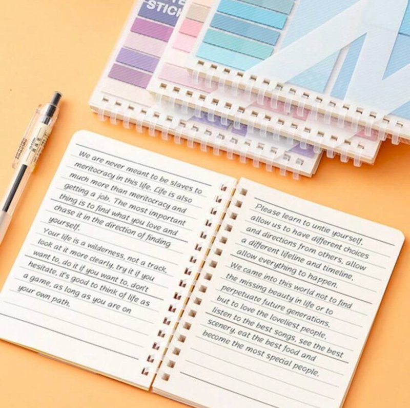Sticky note book