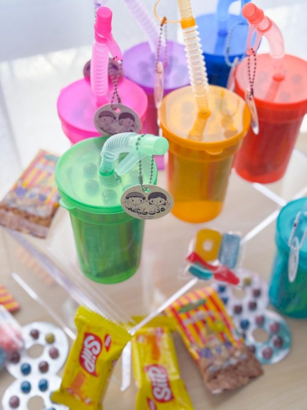 قرقاعون ١٠ اكواب مع تعبئة