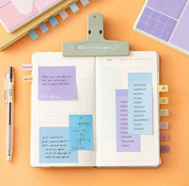 Sticky note book