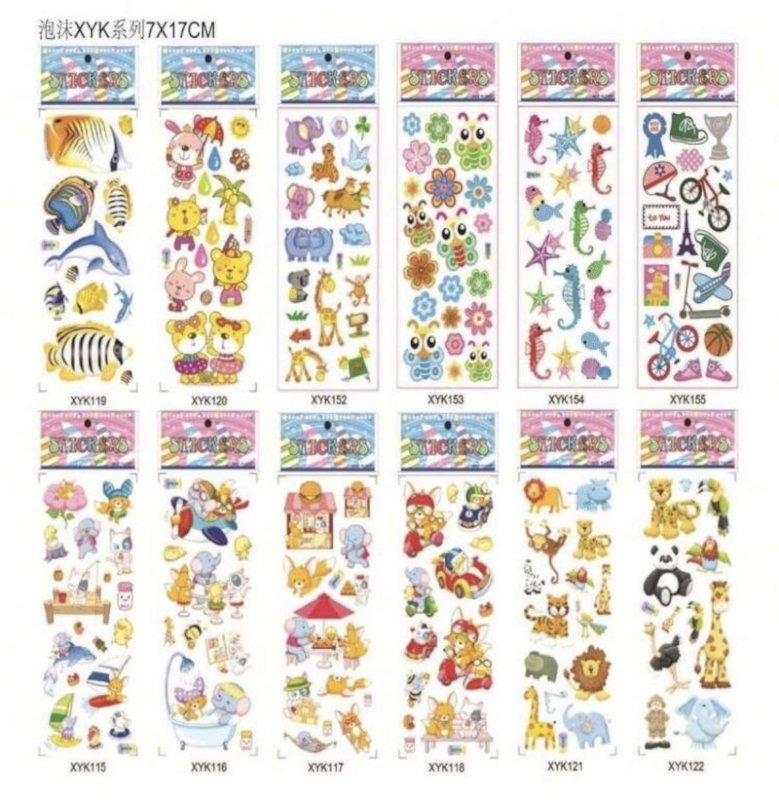 Stickers 10 Pcs