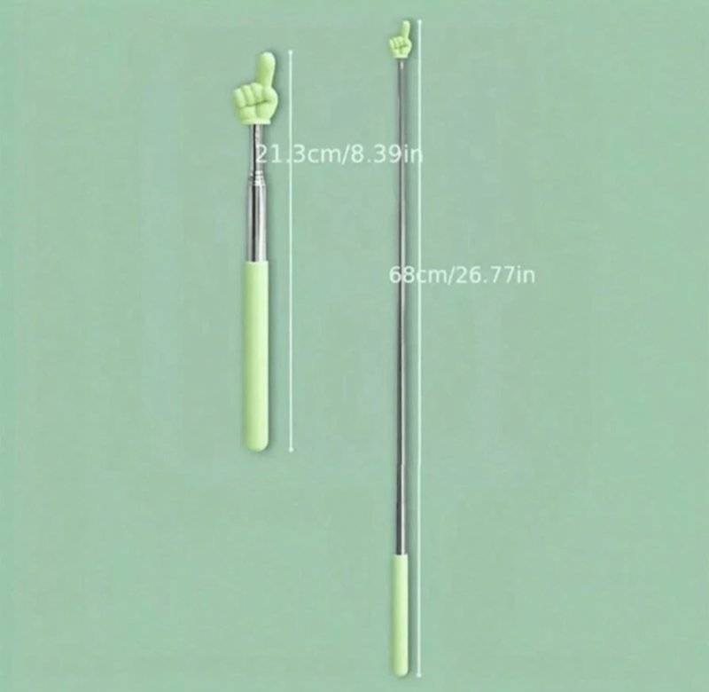 Retractable pointer