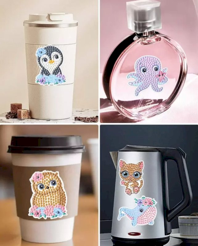 Diamond painting stickers