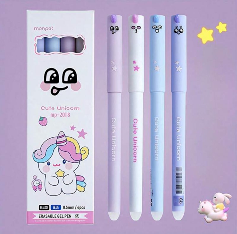 Erasable pen set