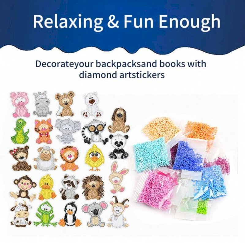 Diamond painting stickers