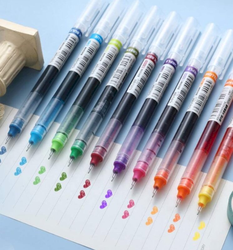 10 multicolor pen set