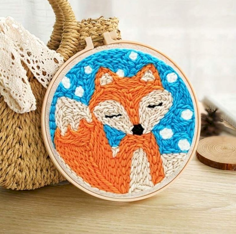 Poke embroidery set