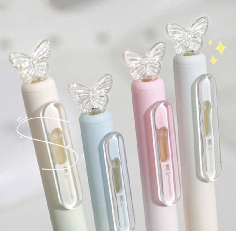 Butterfly pen
