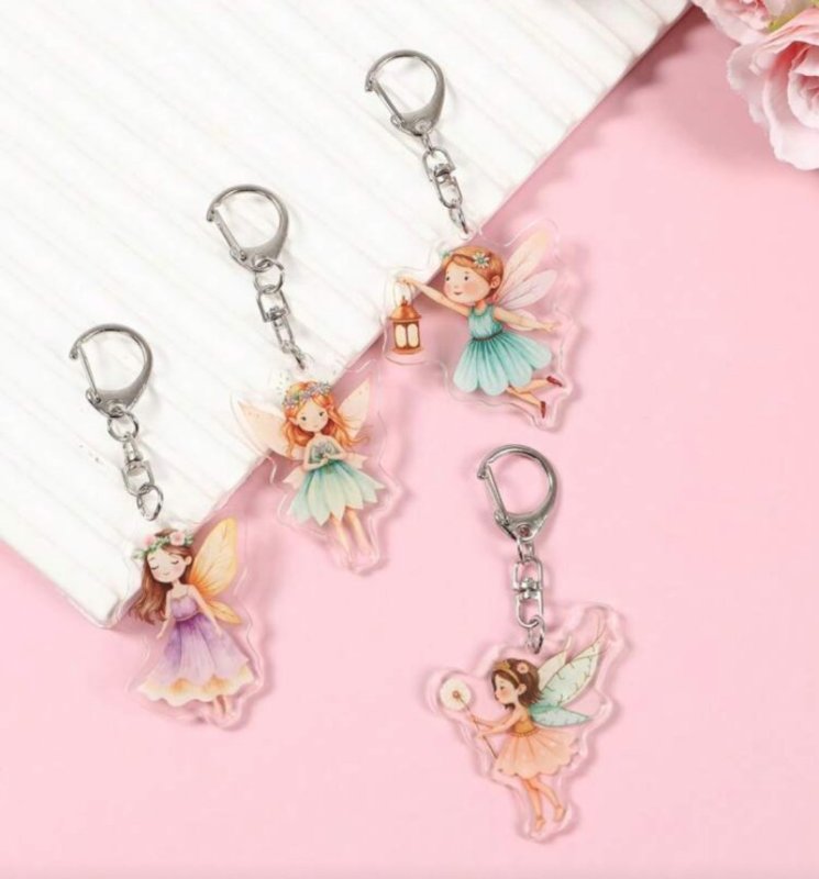 Keychains 6 Pcs