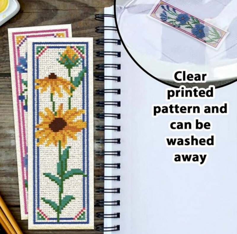 Cross stitch bookmarks