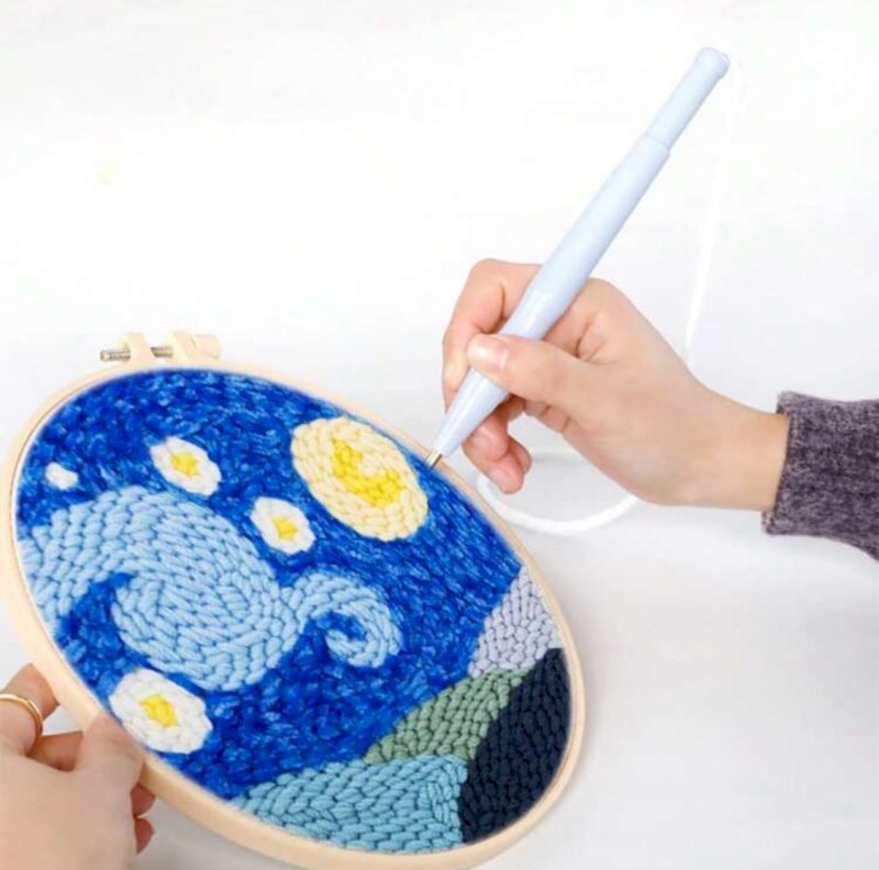 Poke embroidery set