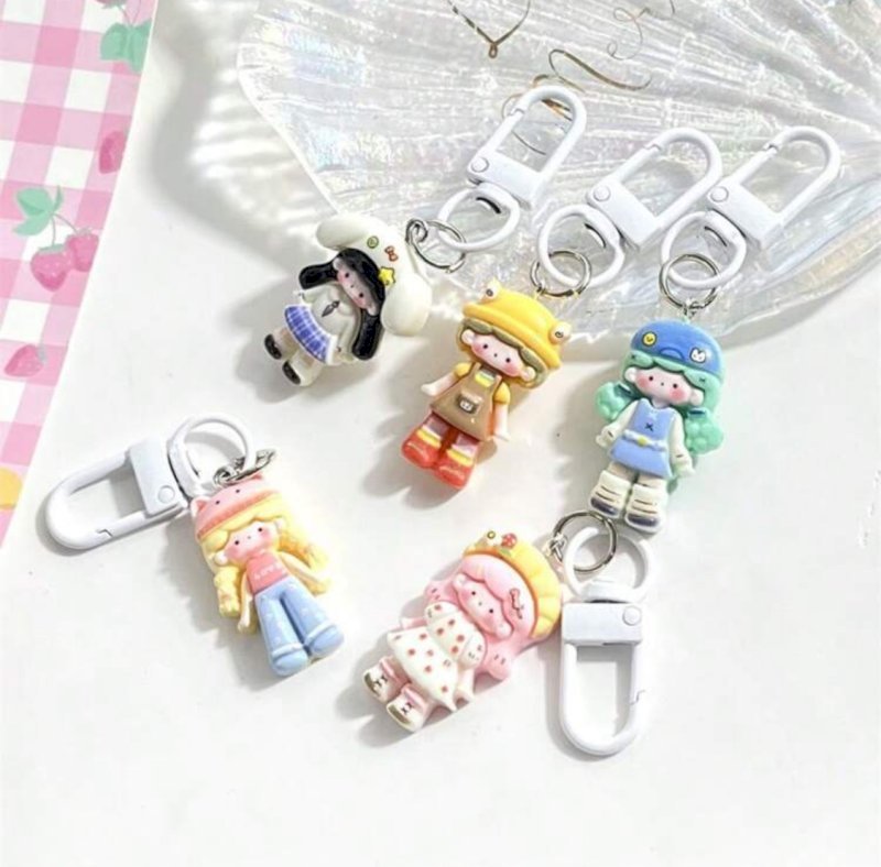 Keychains set - 5 Pcs