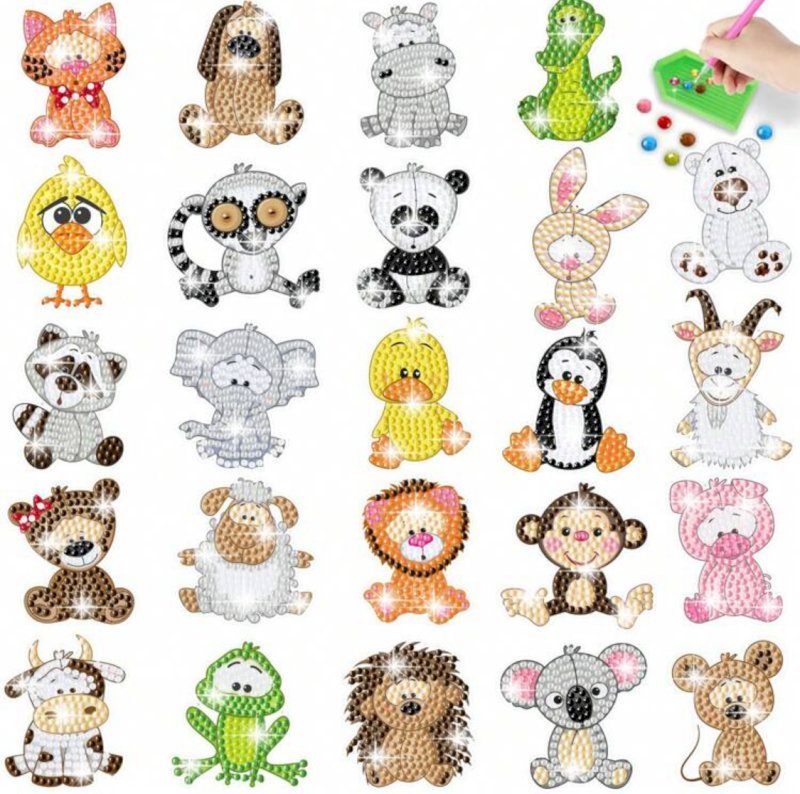 Diamond painting stickers