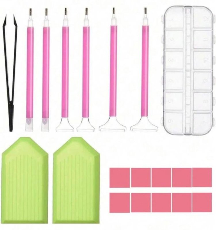 Diamond painting tools - 20 Pieces