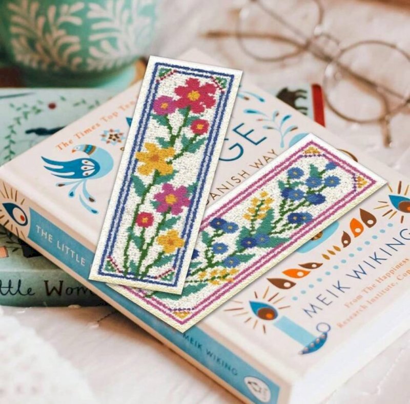 Cross stitch bookmarks