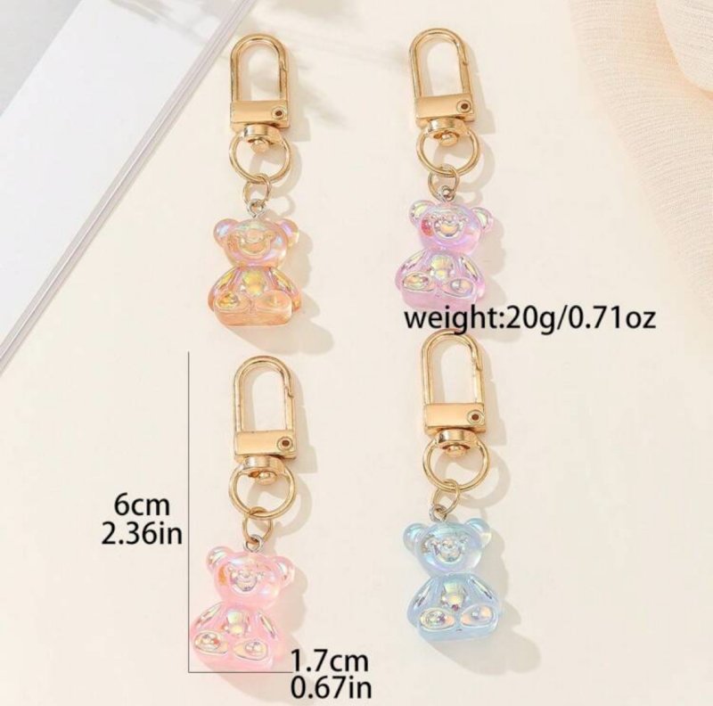 Keychains 4 Pcs